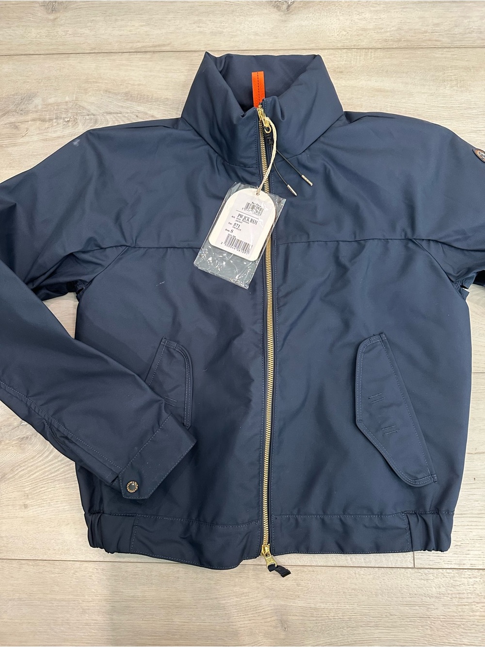 Parajumpers Bayside Women’s Jacket Tank Blue Size Small NWT